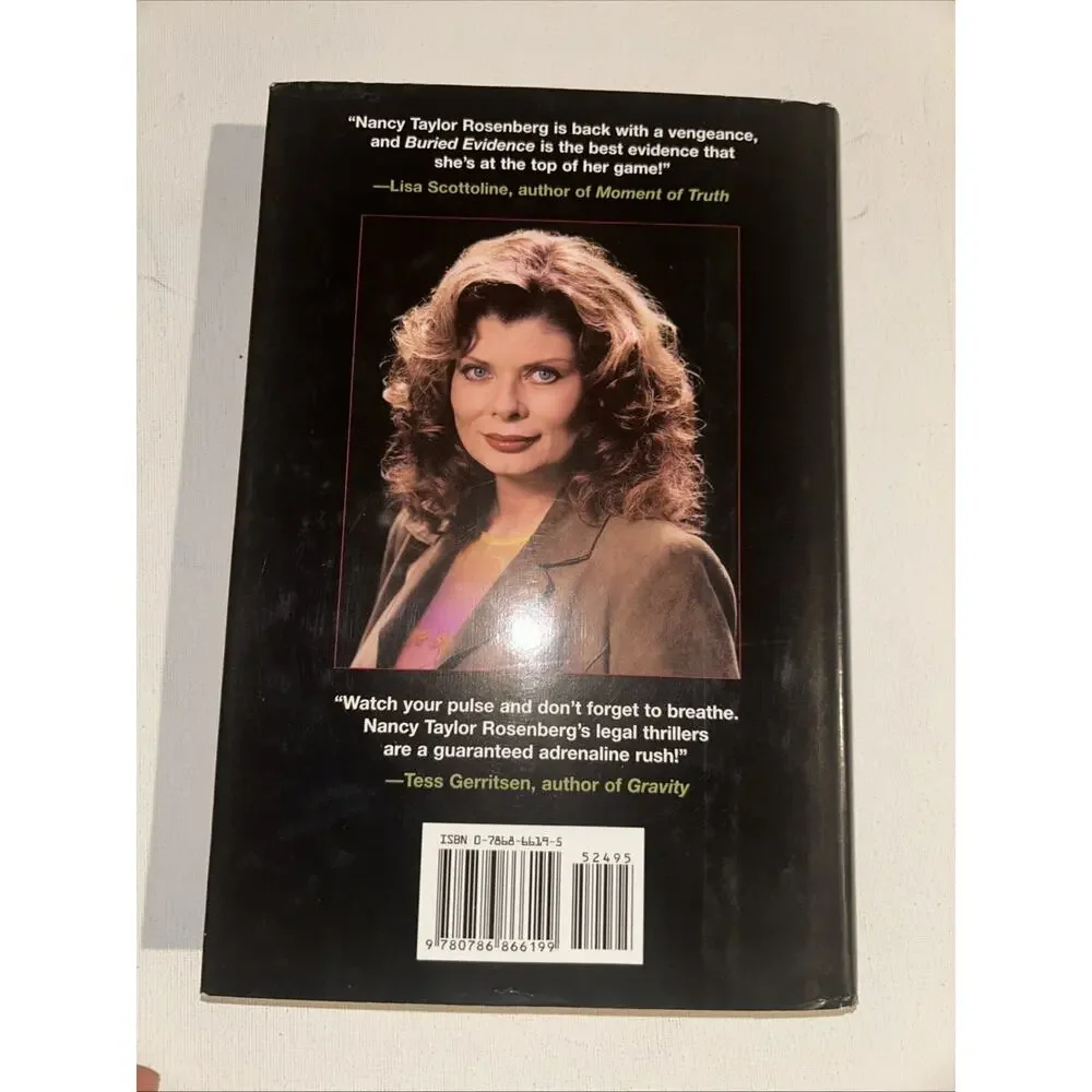 Buried Evidence by Nancy Taylor (2000, Hardcover)